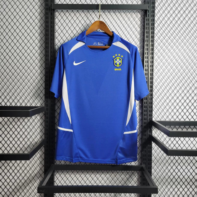 Camisa Retrô Seleção Brasil II 2002
