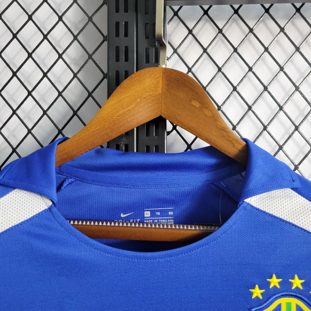 Camisa Retrô Seleção Brasil II 2002