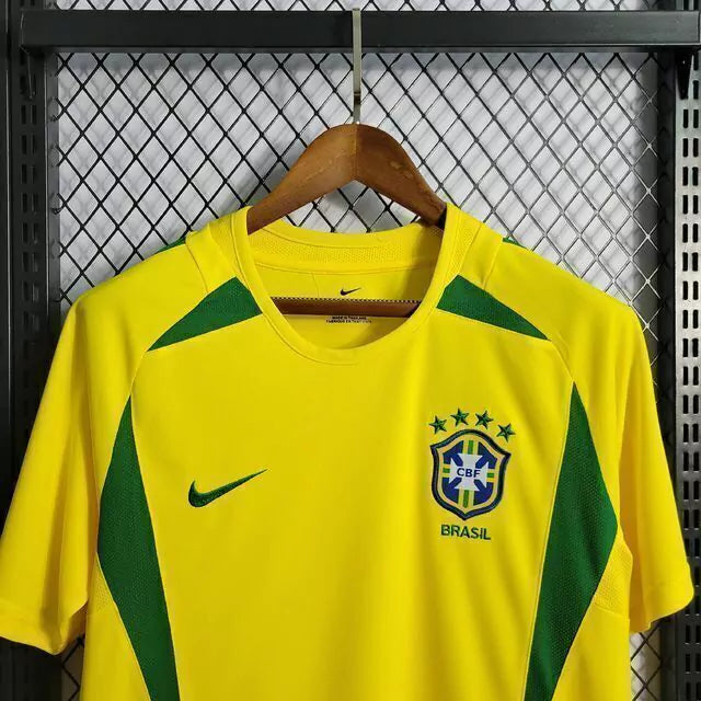 Camisa Retrô Seleção Brasil I 2002