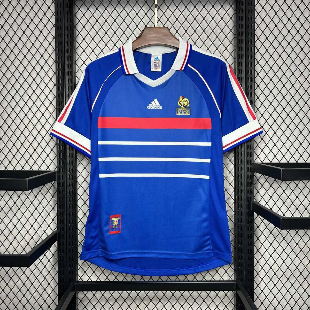 Camiseta Retrô Seleção França I 1998