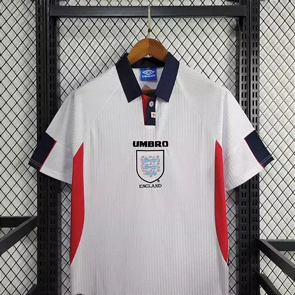 Camiseta Retrô Seleção Inglaterra I 1998