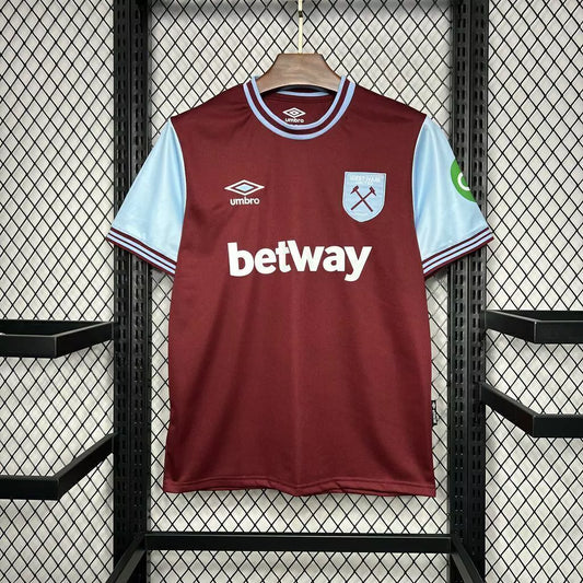 Camisa West Ham I 24/25 - Torcedor