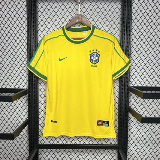 Camisa Retrô Seleção Brasil I 1998