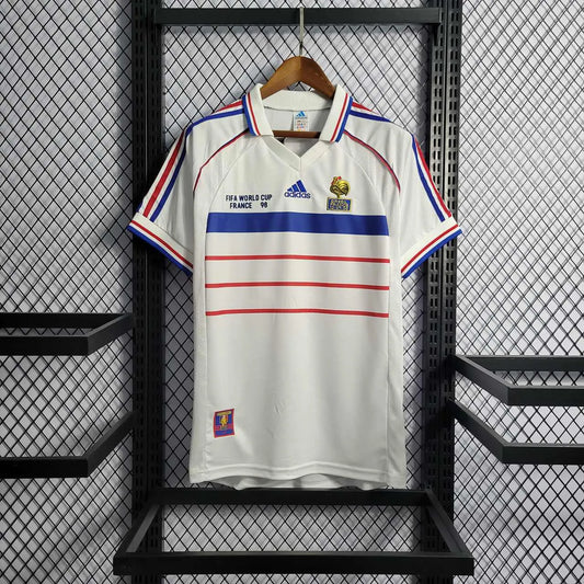 Camiseta Retrô Seleção França II 1998