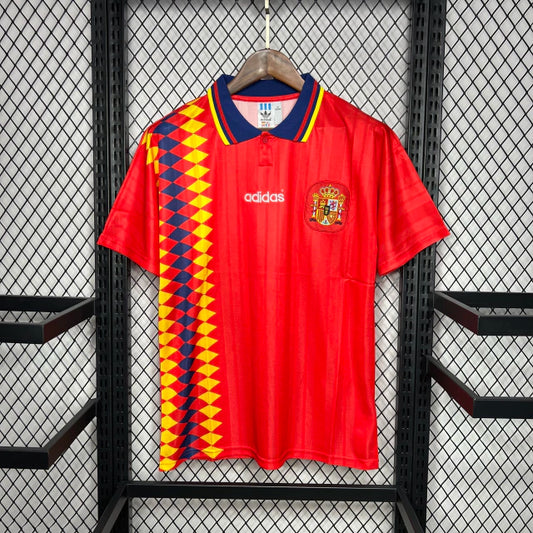 Camiseta Retrô Seleção Espanha I 1994